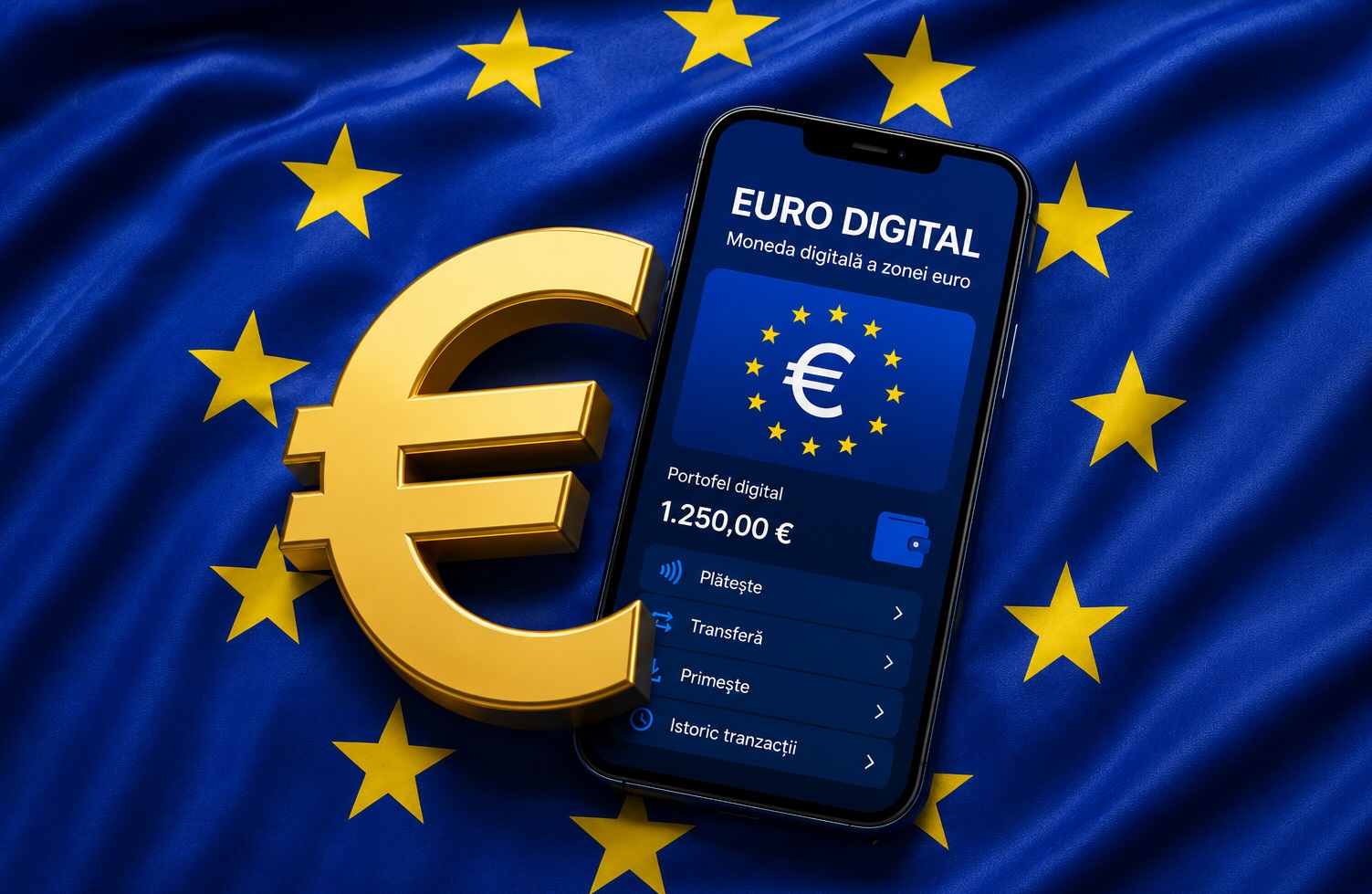 Euro digital: Parlamentul European a dat prima aprobare