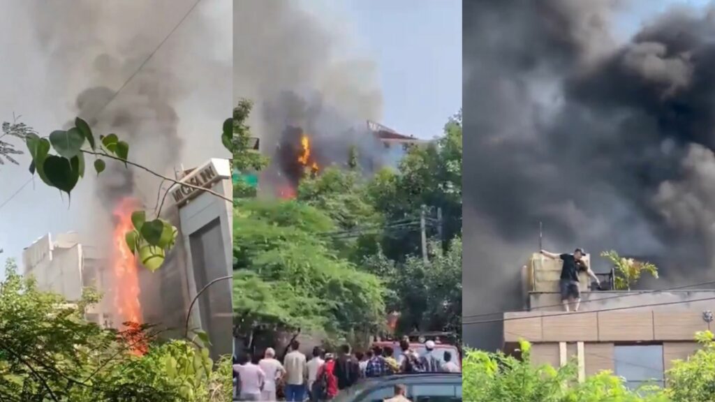 Incendiu devastator la pensiunea din New Delhi: 21 de morți