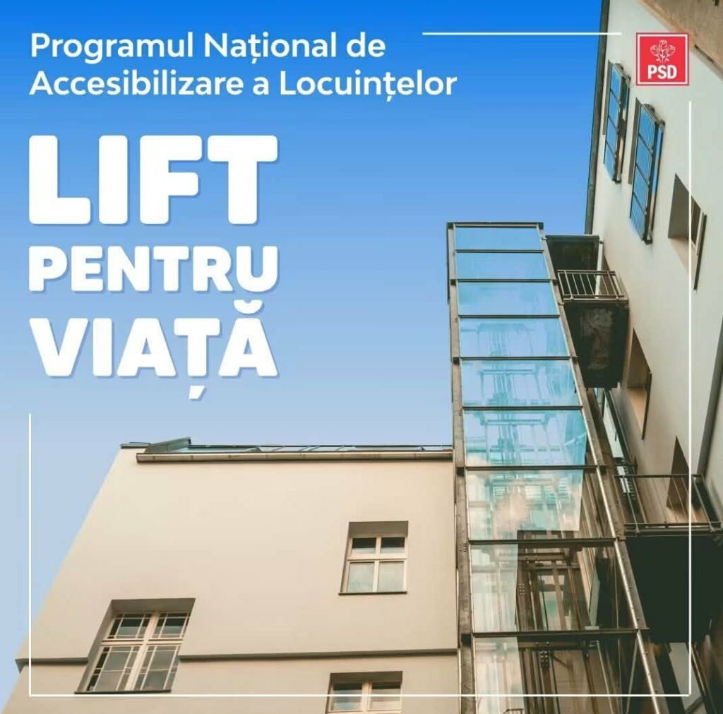 Legea „Lift pentru viață”, adoptată în Parlament / Ce blocuri vor putea beneficia de lifturi și platforme elevatoare