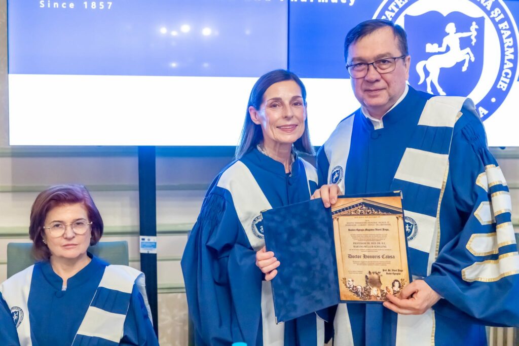 Una dintre cele mai importante specialiste în gastroenterologie din Europa, premiată de UMF „Carol Davila”