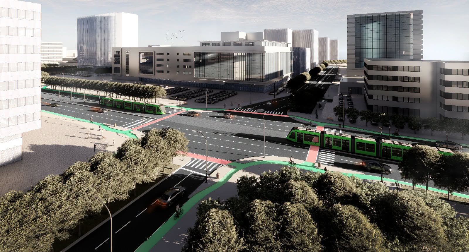 Bulevardul Dimitrie Pompeiu din București, modernizat cu 256 mil. lei