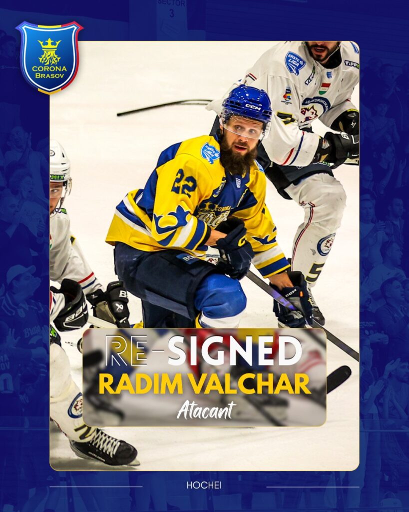 Radim Valchar rămâne la Corona Brașov: Detalii despre contract