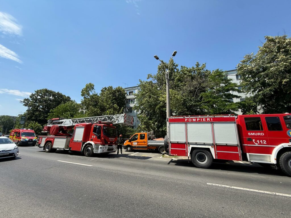 Scurgeri de gaze în Capitală. 90 de persoane, evacuate dintr-un bloc