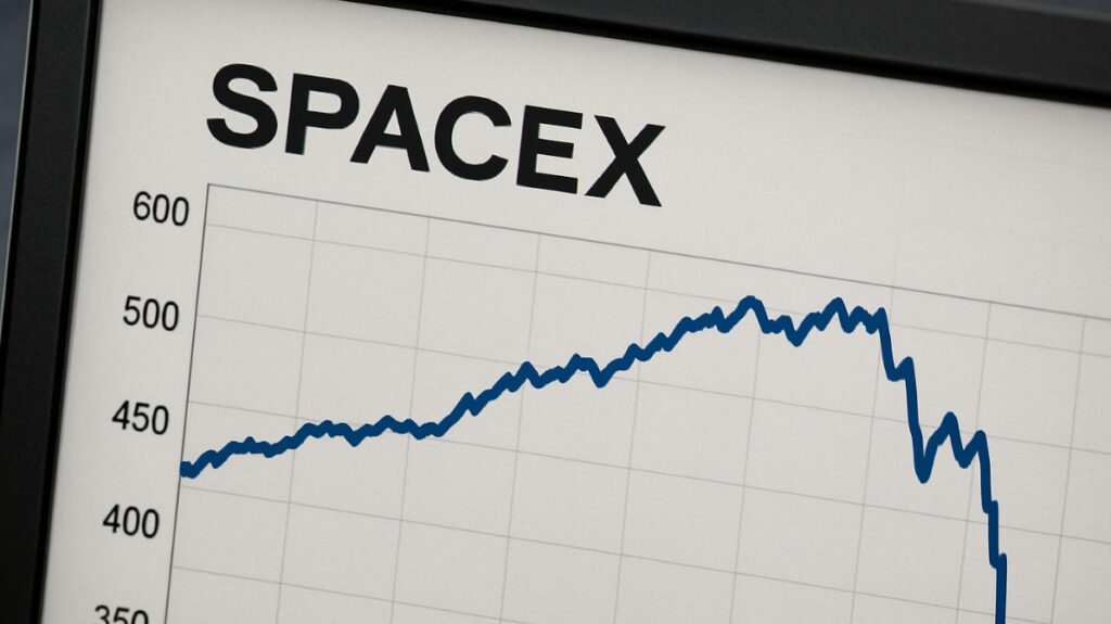 SpaceX a pierdut 600 de miliarde de dolari în doar trei zile. Ce i-a speriat pe investitori