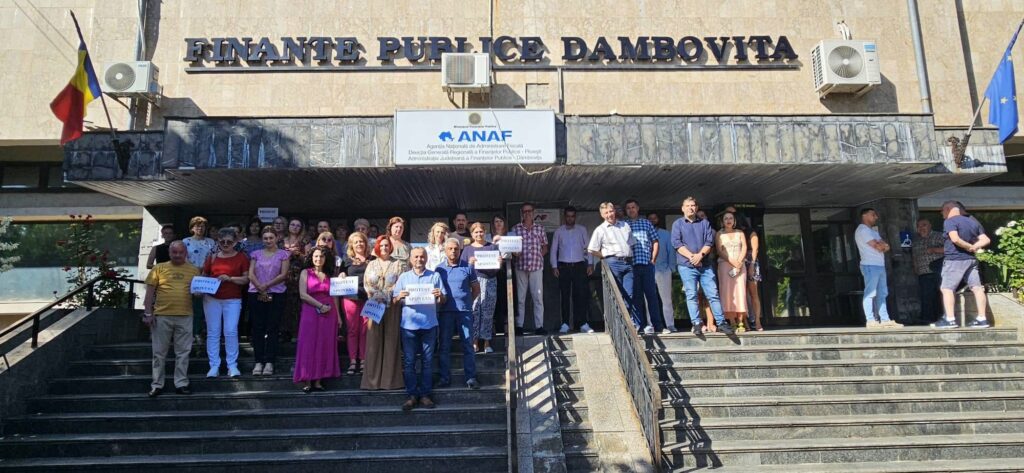 ANAF, Vama și Finanțele – în grevă de solidaritate mâine, împotriva legii salarizării