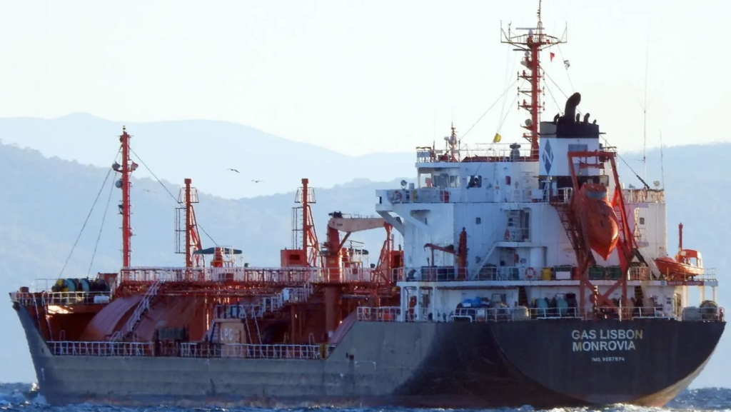 Nicușor Dan: The LPG Gas Lisbon was struck outside Romania’s territorial waters