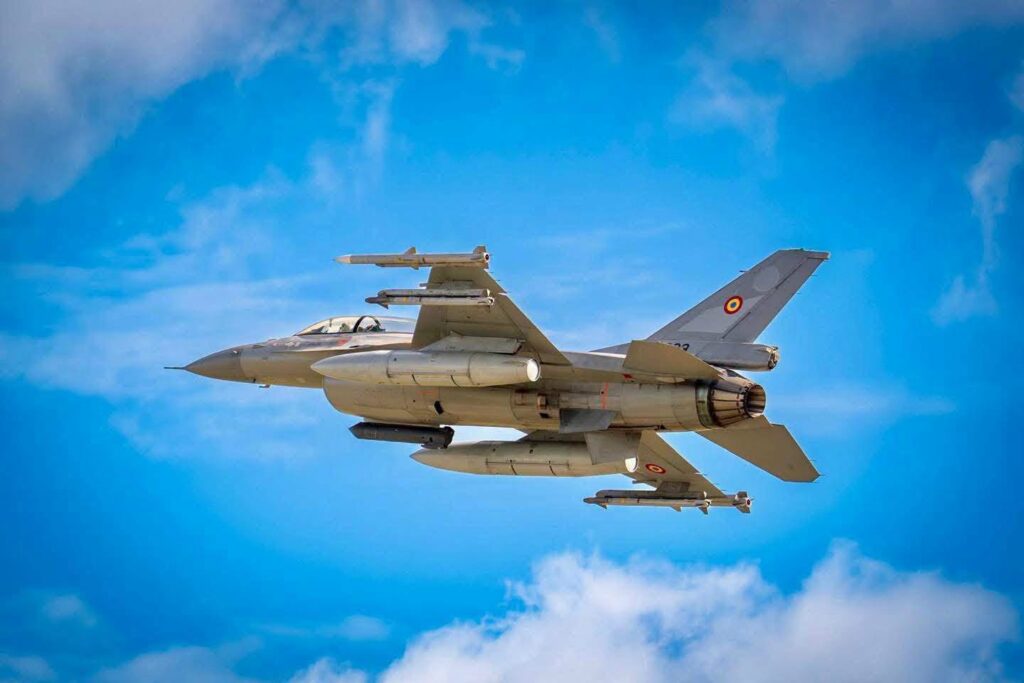 A doua dronă doborâtă în mai puțin de 24 de ore. MApN: A fost neutralizată de avioane F-16 lângă granița cu Ucraina