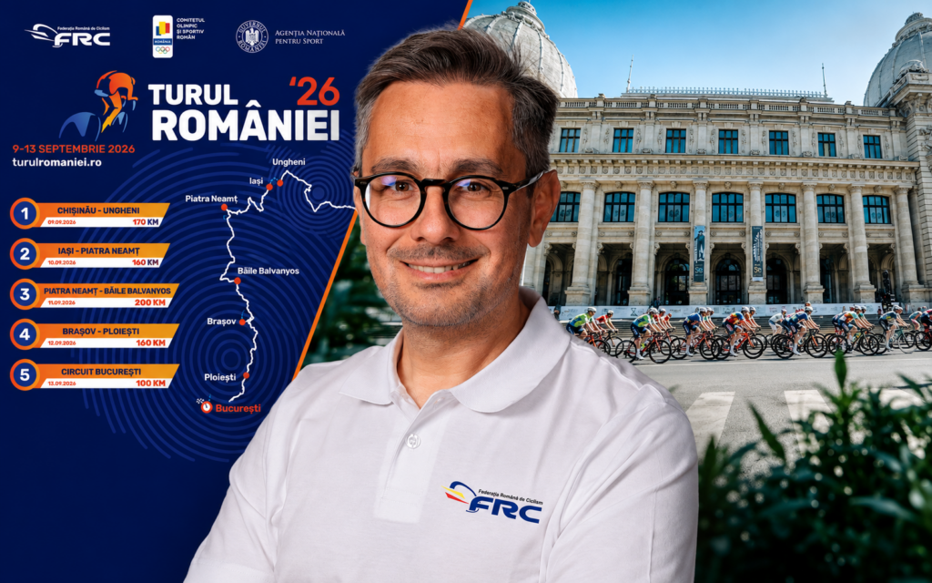 INTERVIU | Cătălin Sprînceană dezvăluie cum va arăta Turul României 2026: start istoric la Chișinău și finală spectaculoasă la Ateneu