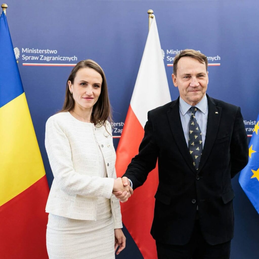 Oana Țoiu anunță că Polonia condamnă ferm incursiunile ilegale ale dronelor rusești în spațiul aerian al României