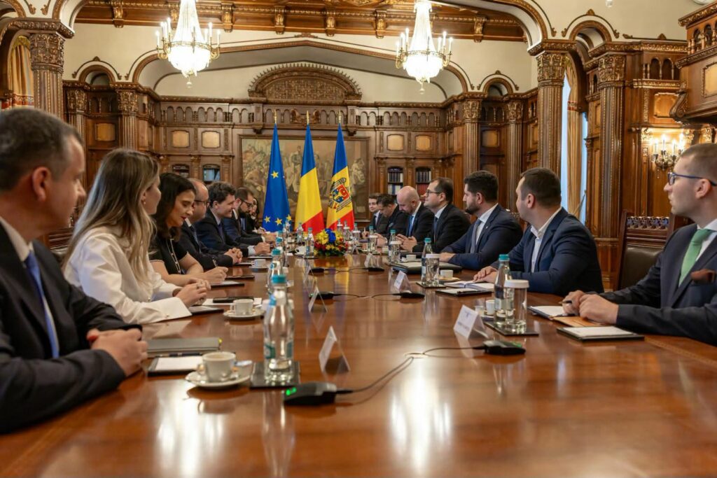 Nicușor Dan, întâlnire cu Vasile Tofan: Am reconfirmat sprijinul ferm pentru parcursul european al Republicii Moldova