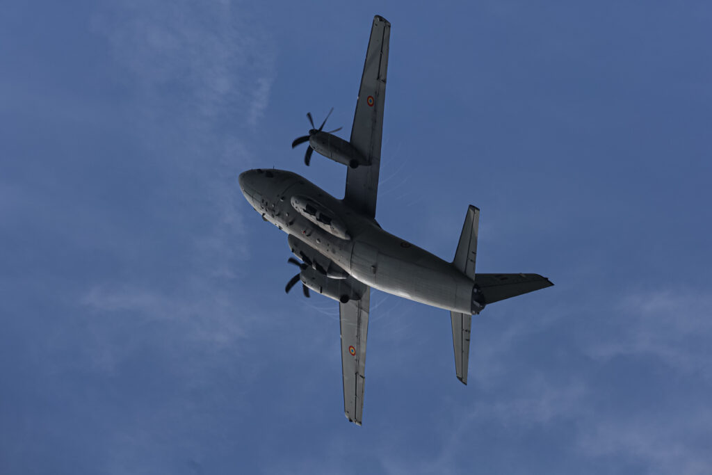 Pacient cu arsuri, transportat de urgență în Belgia cu o aeronavă militară românească