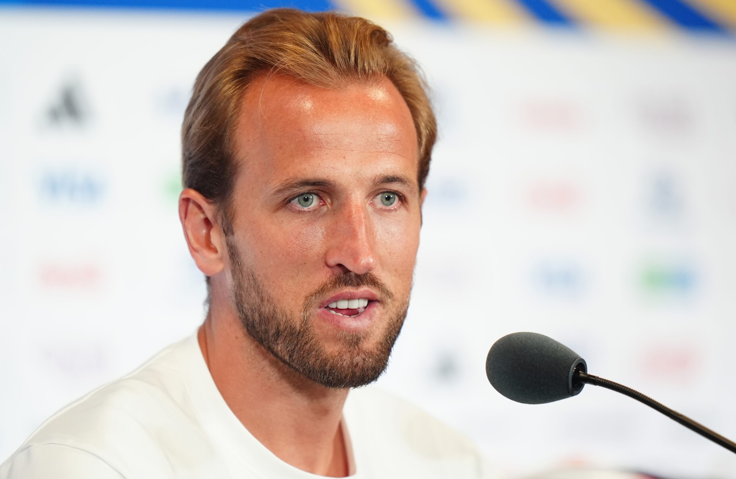 Harry Kane în conferință de presă