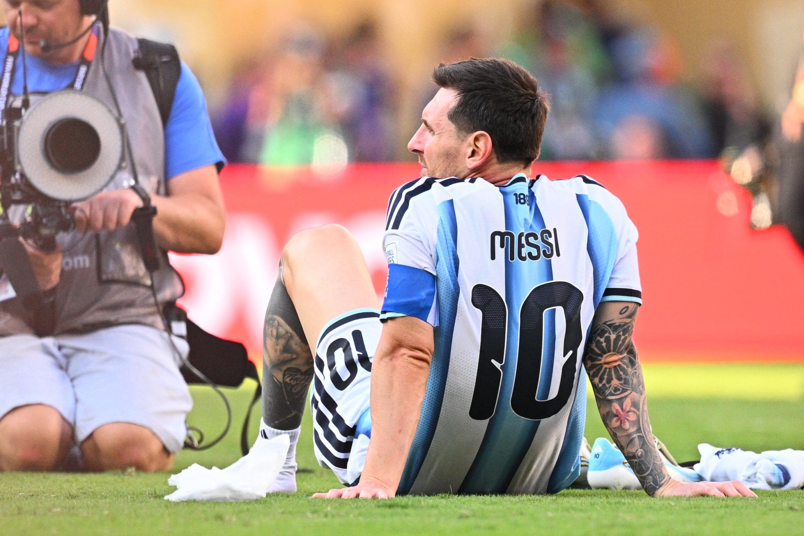 Lionel Messi dezamăgit după finala Cupei Mondiale 2026