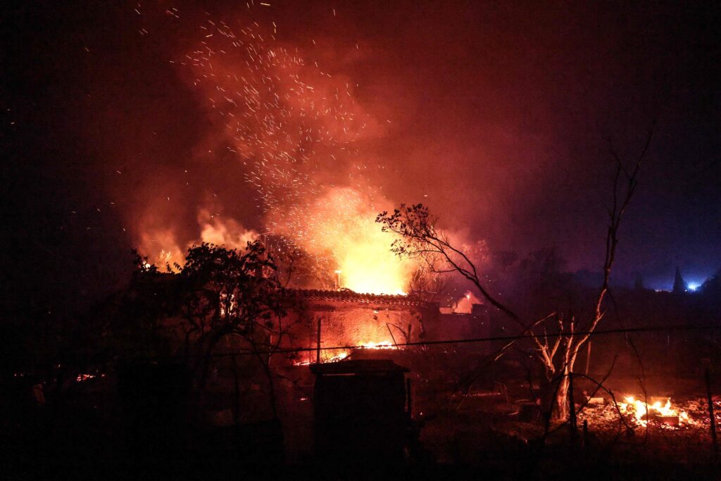 Incendiile din Franța. Autoritățile au dispus evacuarea totală a peninsulei Cap Ferret