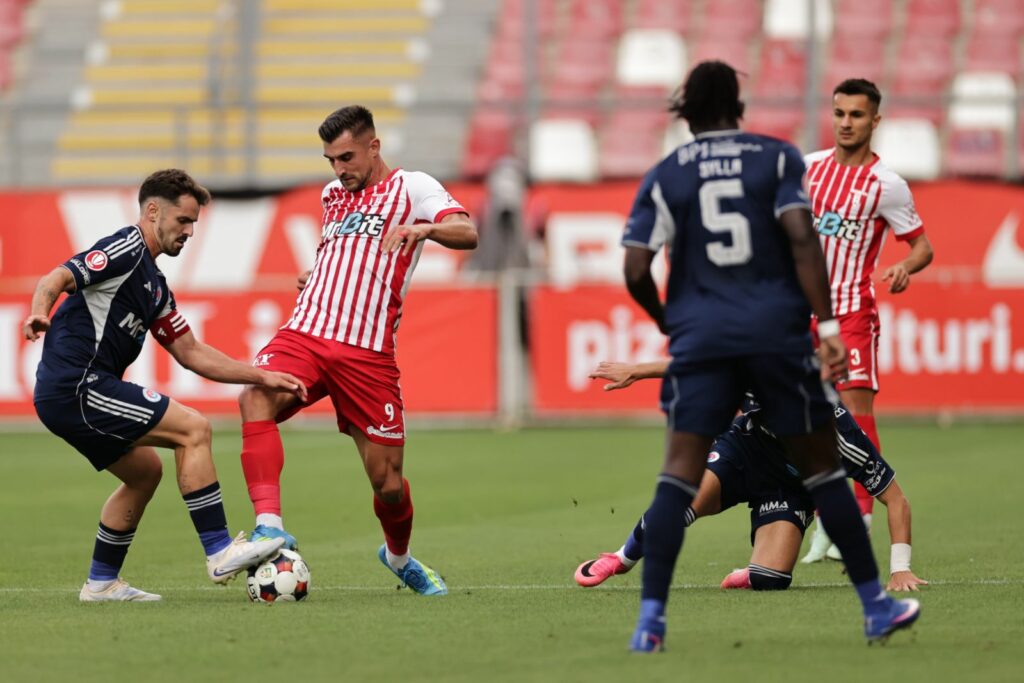 UTA și Oțelul au terminat la egalitate, 2-2, după un gol marcat în minutele de prelungire