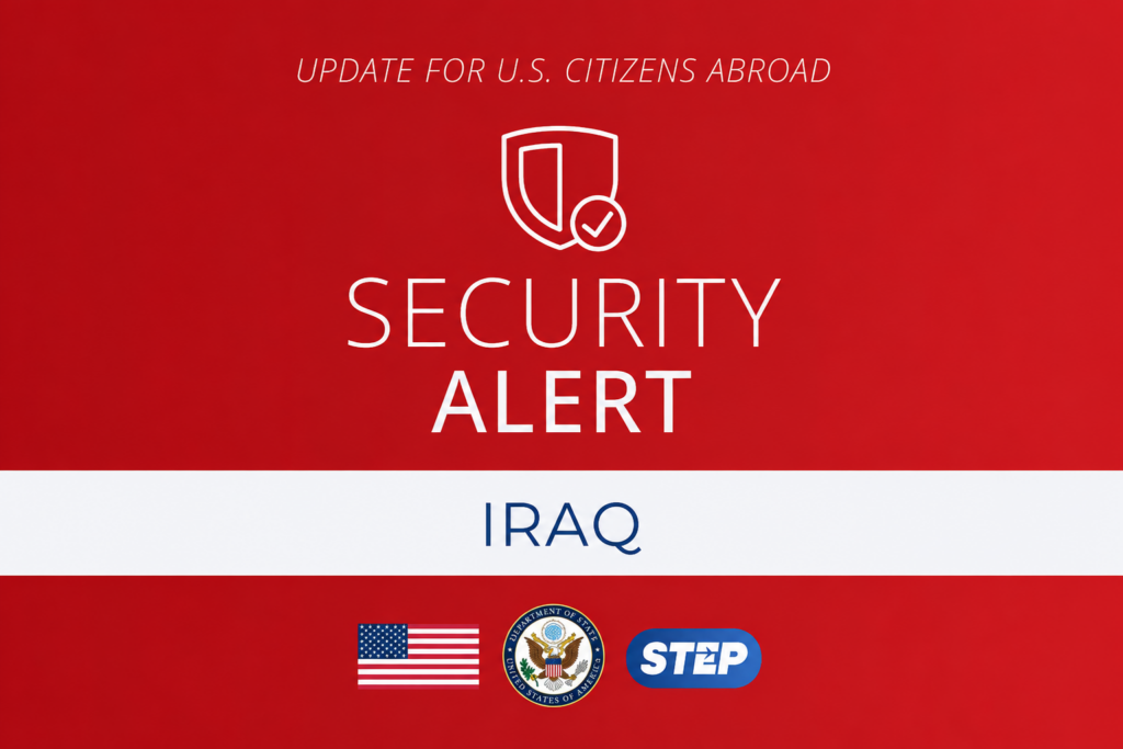 Alertă de securitate pentru americanii din Irak. SUA avertizează asupra unei posibile escaladări regionale