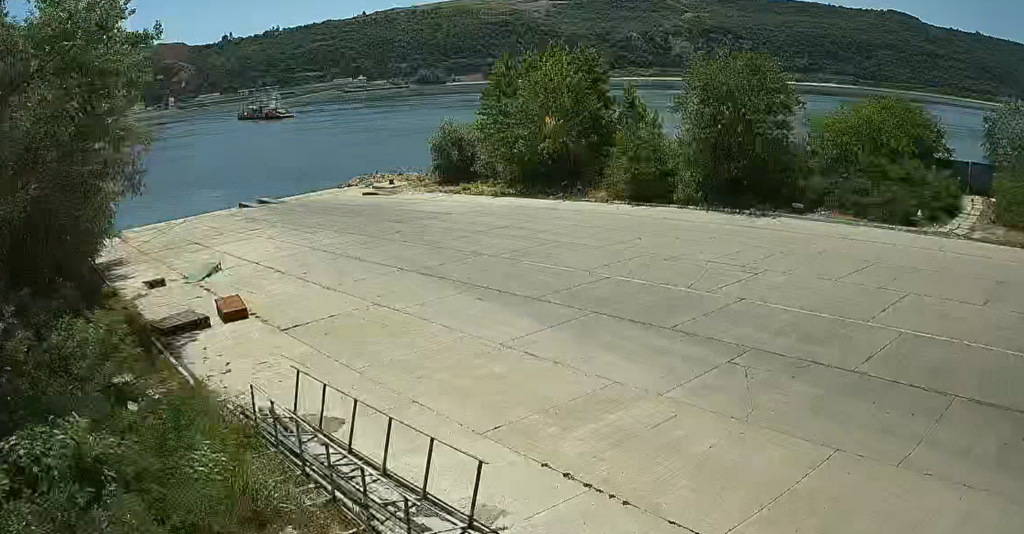 Cursa de bac Zimnicea – Sviștov, suspendată din cauza nivelului scăzut al Dunării
