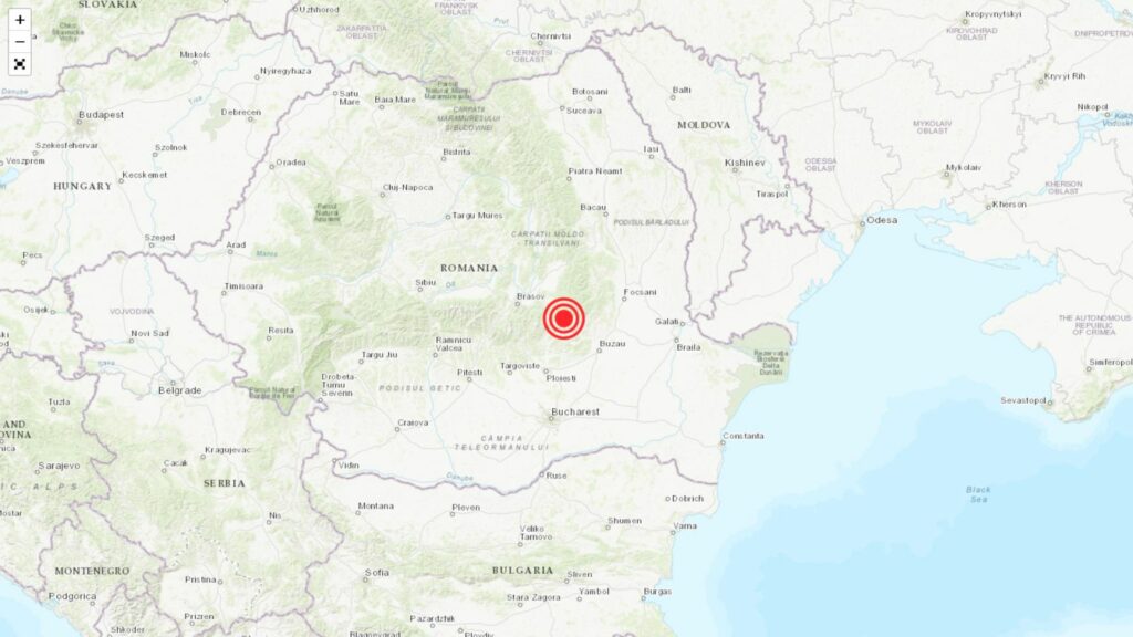 Trei cutremure în mai puțin de șase ore în România. Cel mai puternic a avut magnitudinea 3,5