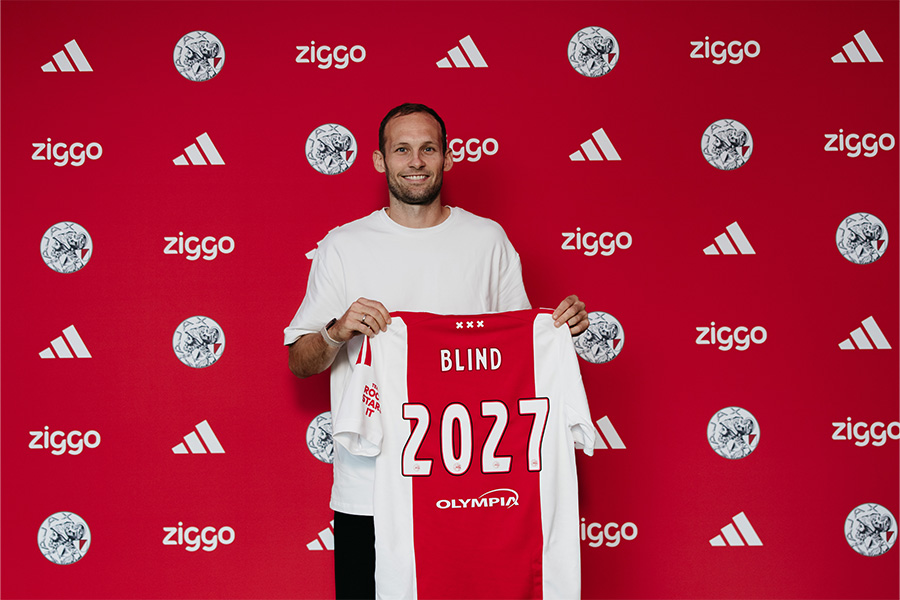 Fostul internațional neerlandez Daley Blind revine pentru a treia oară la Ajax Amsterdam, la 36 de ani