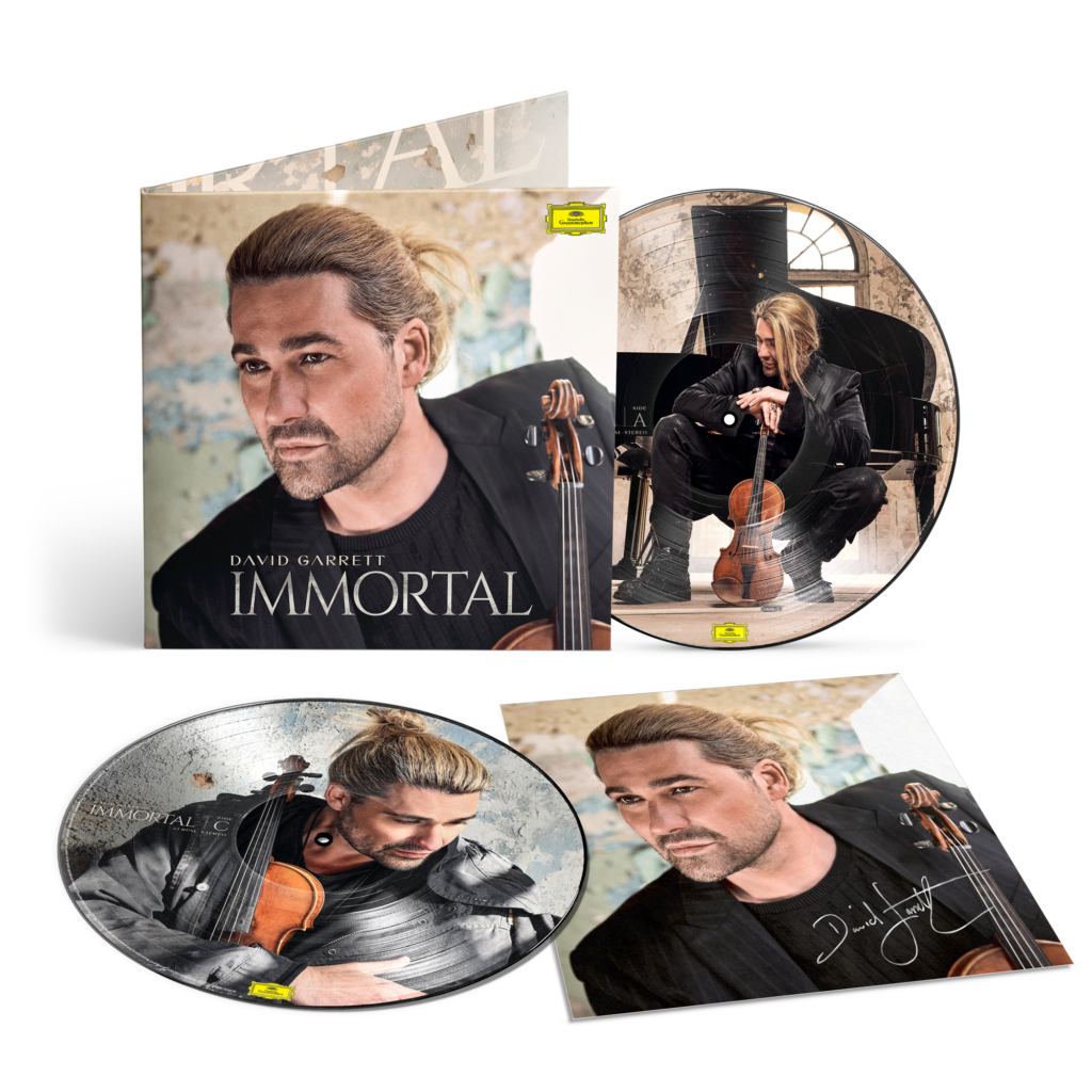 IMMORTAL, noul album al lui David Garrett: „Muzica este cea mai apropiată de nemurire”