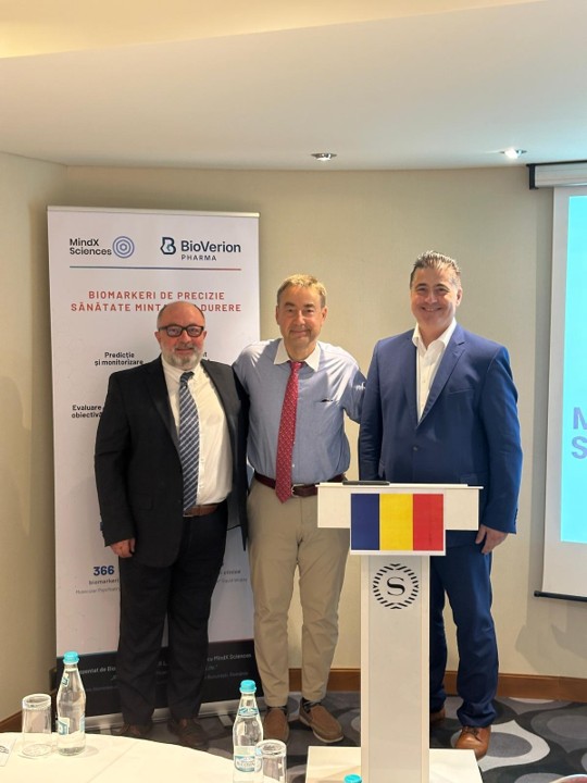 România devine prima țară europeană în care pacienții vor putea avea acces la primul test de sânge pentru evaluarea obiectivă a durerii și a riscului unor afecțiuni de sănătate mintală
