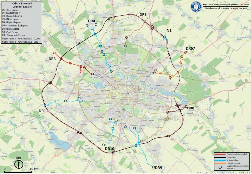 București. Un drum modern cu două benzi pe sens va lega Bulevardul Timișoara de Autostrada A0