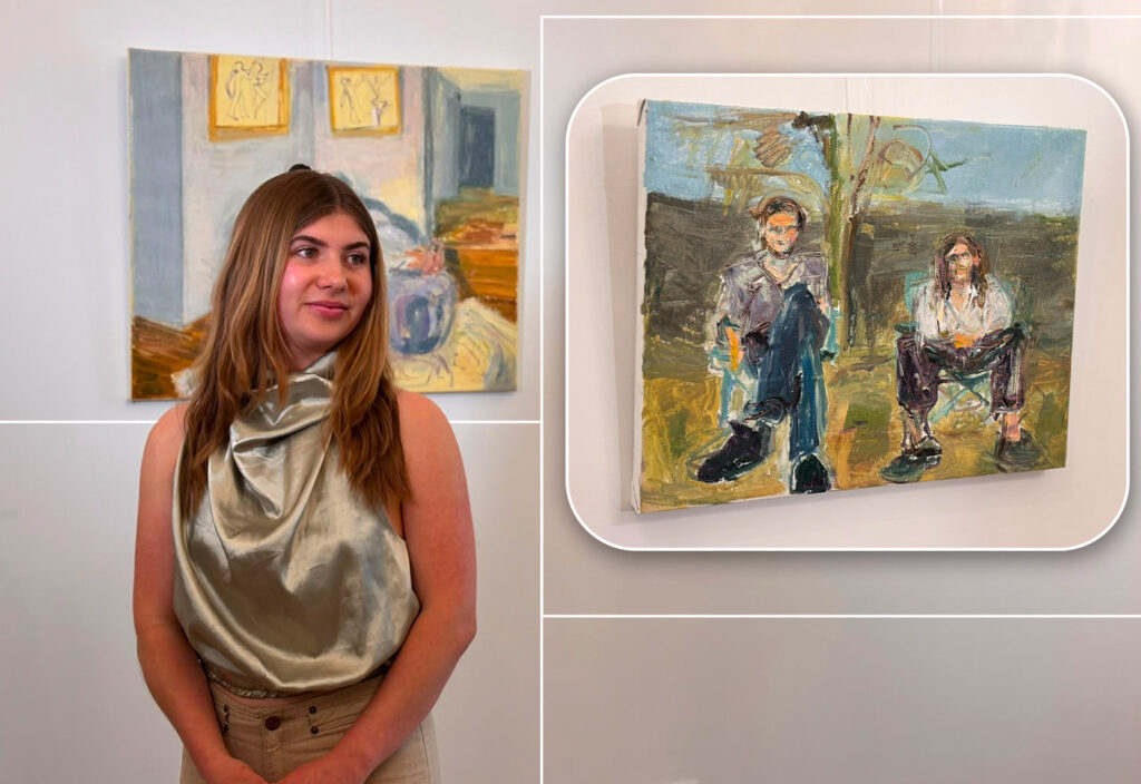 Artista americană Catherine Webb a vernisat expoziția „Sight Is Just One Sense” la Fundația pentru Artă, Natură și Societate