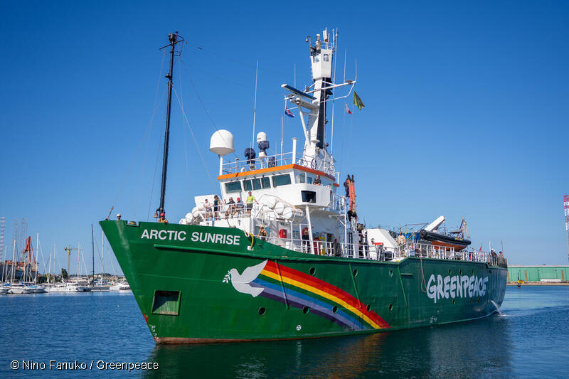 Arctic Sunrise, nava devenită simbol al protejării oceanelor, revine în România. Ce vor putea vedea vizitatorii la bord