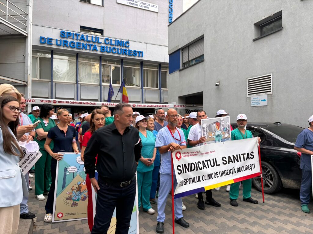 Ce măsuri ia Ministerul Sănătății în timpul grevei din sistemul de sănătate