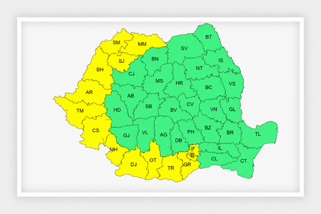 Weekend cu extreme meteo: caniculă, nopți tropicale și furtuni, avertizează ANM