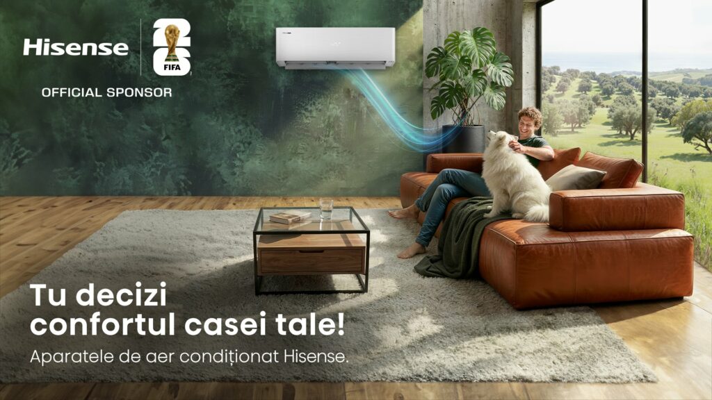 Hisense, lider de piață pe segmentul AC, lansează noi soluții inteligente de aer condiționat