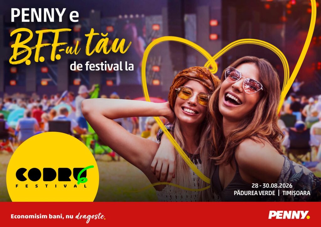PENNY e BFF-ul tău de distracție la CODRU Festival 2026