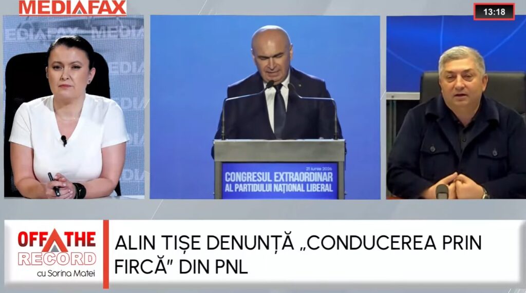 Alin Tișe acuză instaurarea unei „conduceri prin frică” în PNL: „Dacă nu ești de acord cu mine, ești dușmanul meu”
