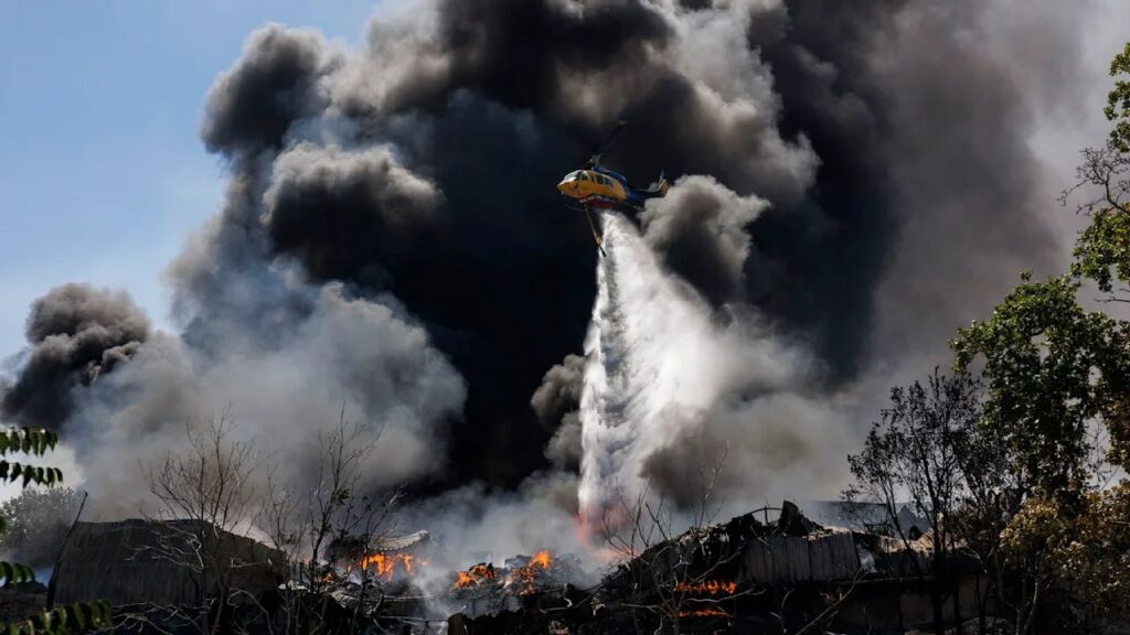 4 state europene, afectate de incendii pe fondul căldurii extreme. Sunt și răniți