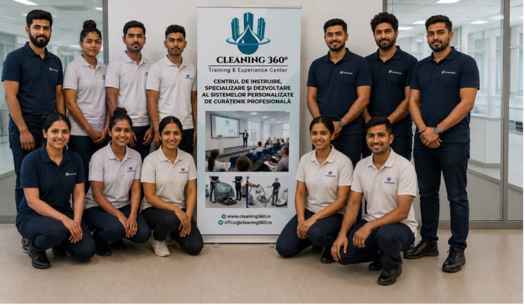Workadis și Cleaning 360 pregătesc personal non-UE în Asia pentru companiile din România