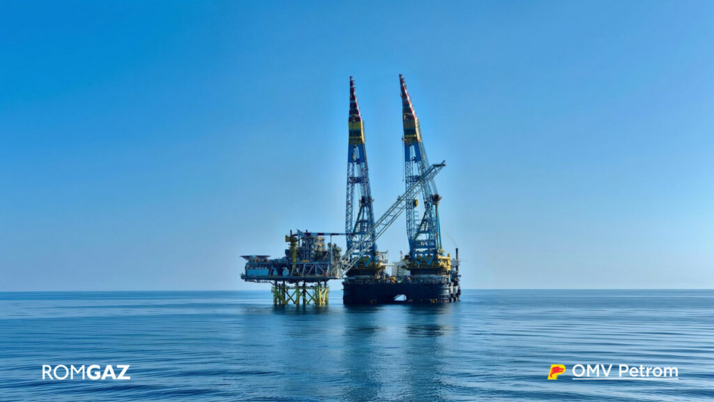 Platforma de producție offshore a gazelor din Neptun Deep a fost instalată în largul Marii Negre. Când va fi produsă prima moleculă de gaz