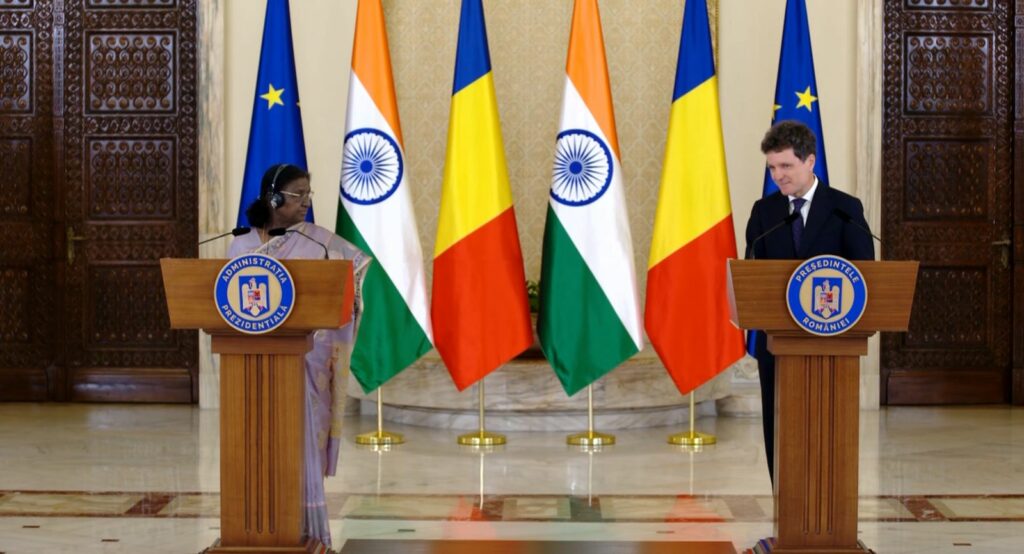 Prima vizită a unui președinte indian în România după 30 de ani. Nicușor Dan: marchează „un nou început” în relațiile dintre cele două țări