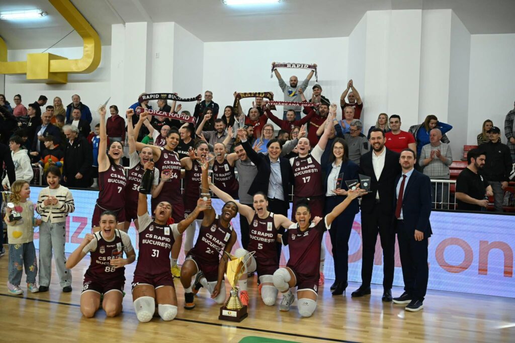 Rapid București, repartizată în urna a treia la tragerea la sorți a grupelor EuroLeague la baschet feminin