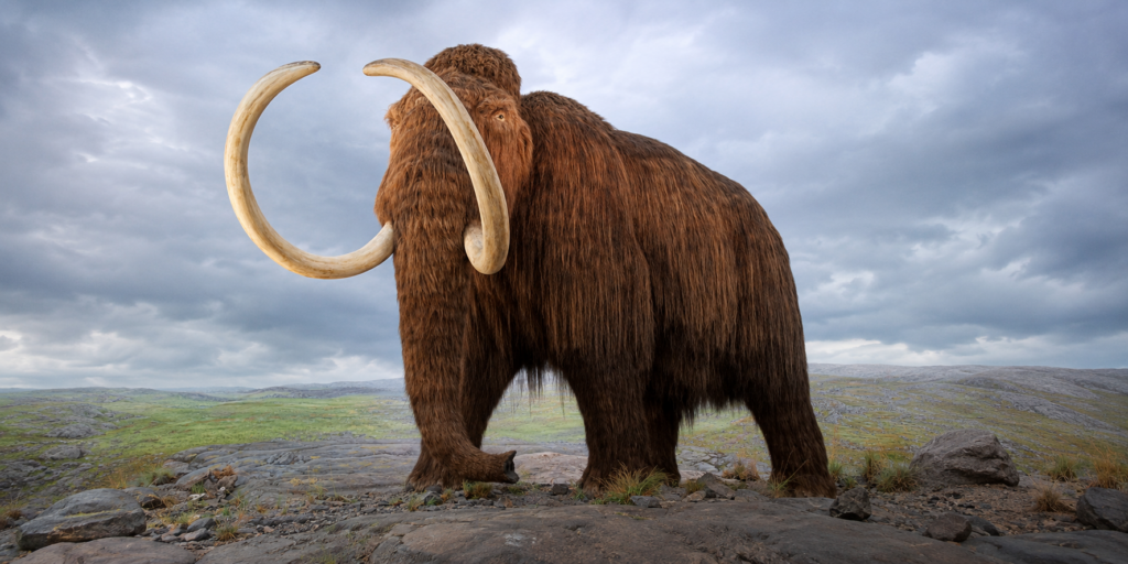 Scăderea record a nivelului Dunării a scos la iveală rămășițele unui mamut lânos