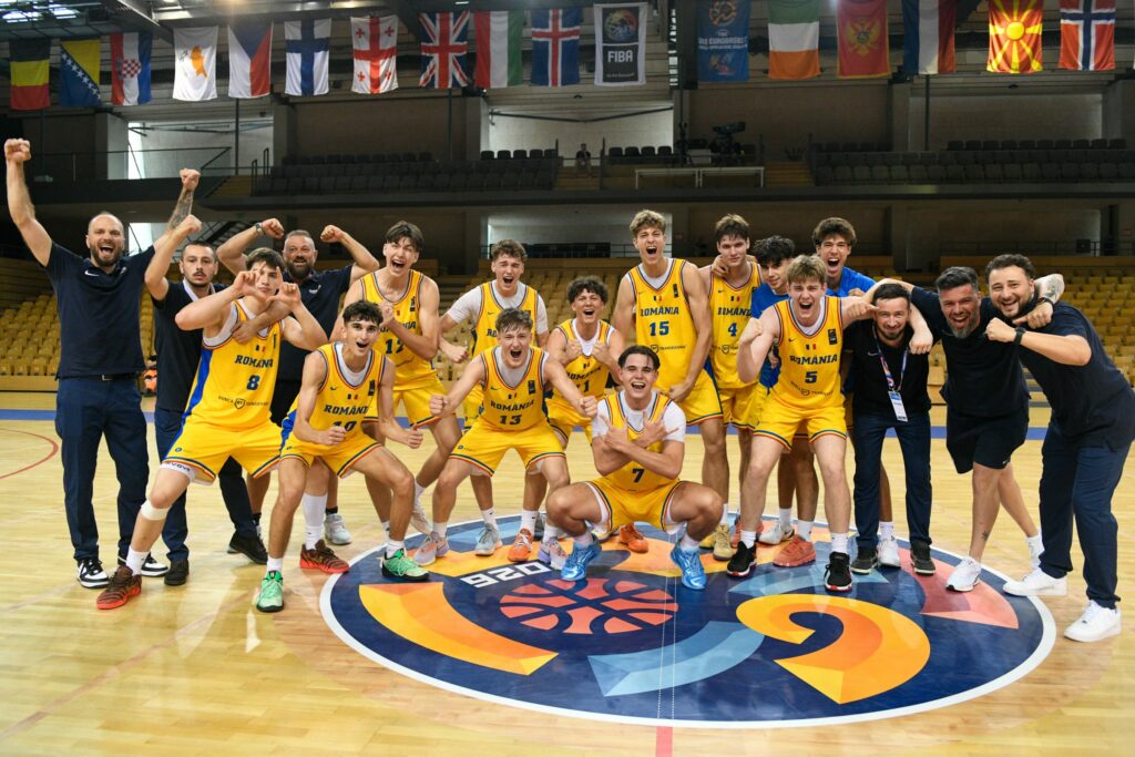 România, aproape de calificarea în sferturile FIBA U18 EuroBasket – Divizia B. Tricolorii încheie grupa cu 3 victorii din 4 meciuri