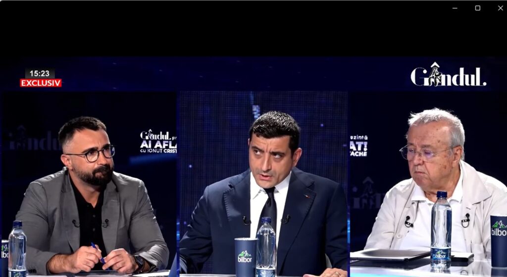 George Simion: M-am întâlnit și informal cu Nicușor Dan în timpul negocierilor pentru Guvern