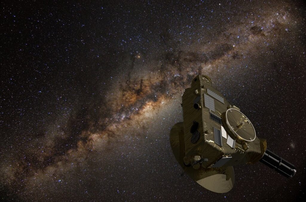 O sondă NASA s-a „trezit” la 9,5 miliarde de kilometri de Pământ. New Horizons ar putea ajunge în spațiul interstelar