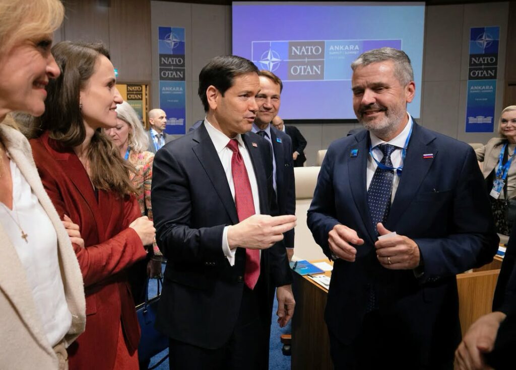 Oana Țoiu, discuții cu Marco Rubio și alți miniștri de Externe prezenți la Summit: Miza noastră, să creștem profilul de furnizor de securitate