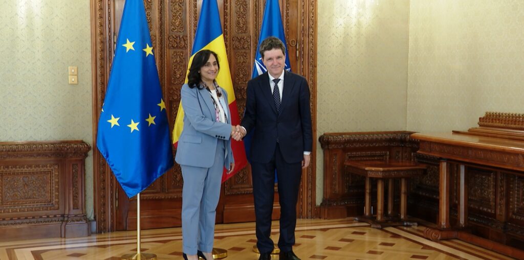 Anita Anand, primită la Cotroceni de președintele Nicușor Dan, în cadrul vizitei oficiale în România