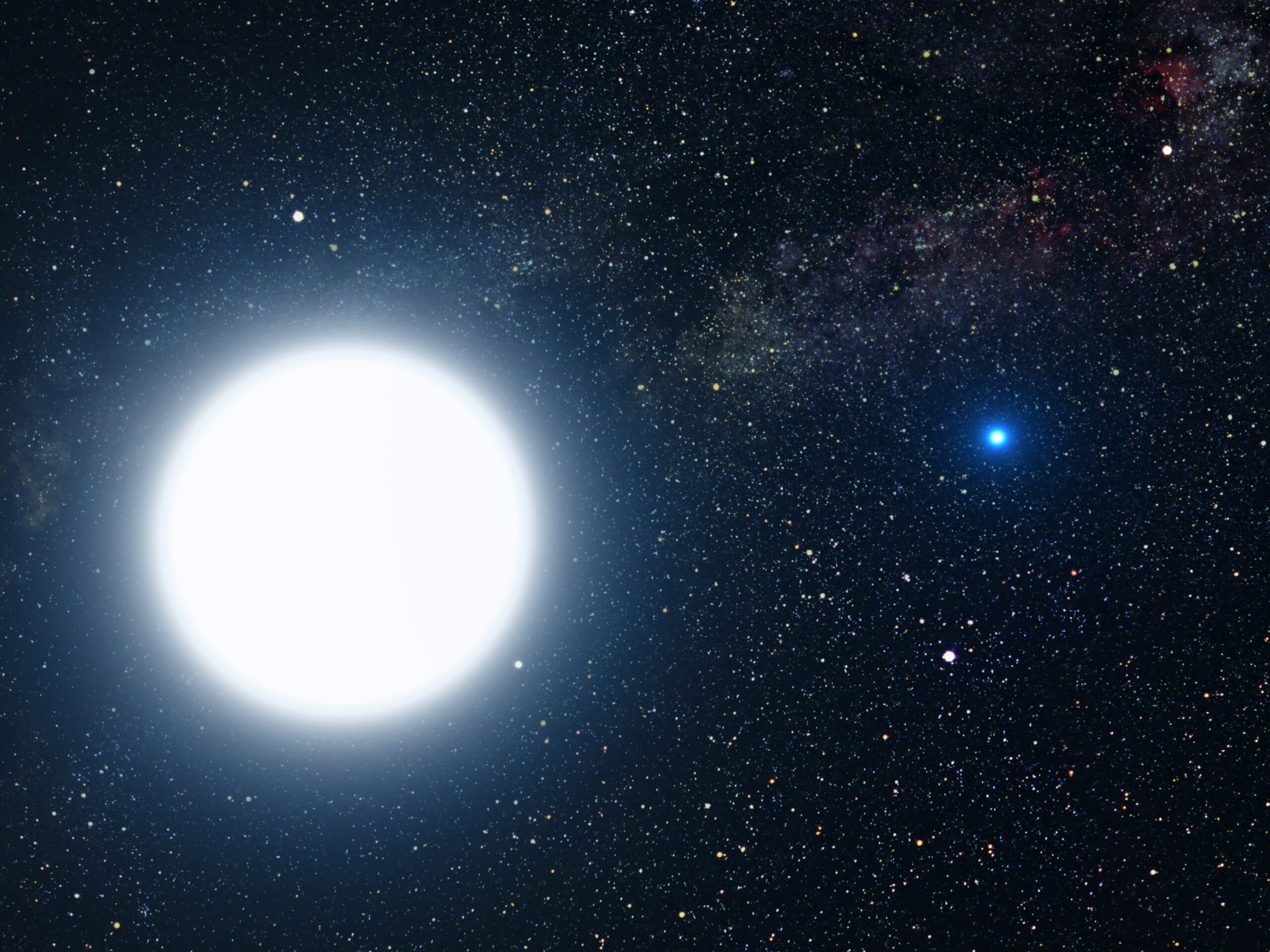 Patru pitice albe, descoperite în apropierea Pământului cu Hubble