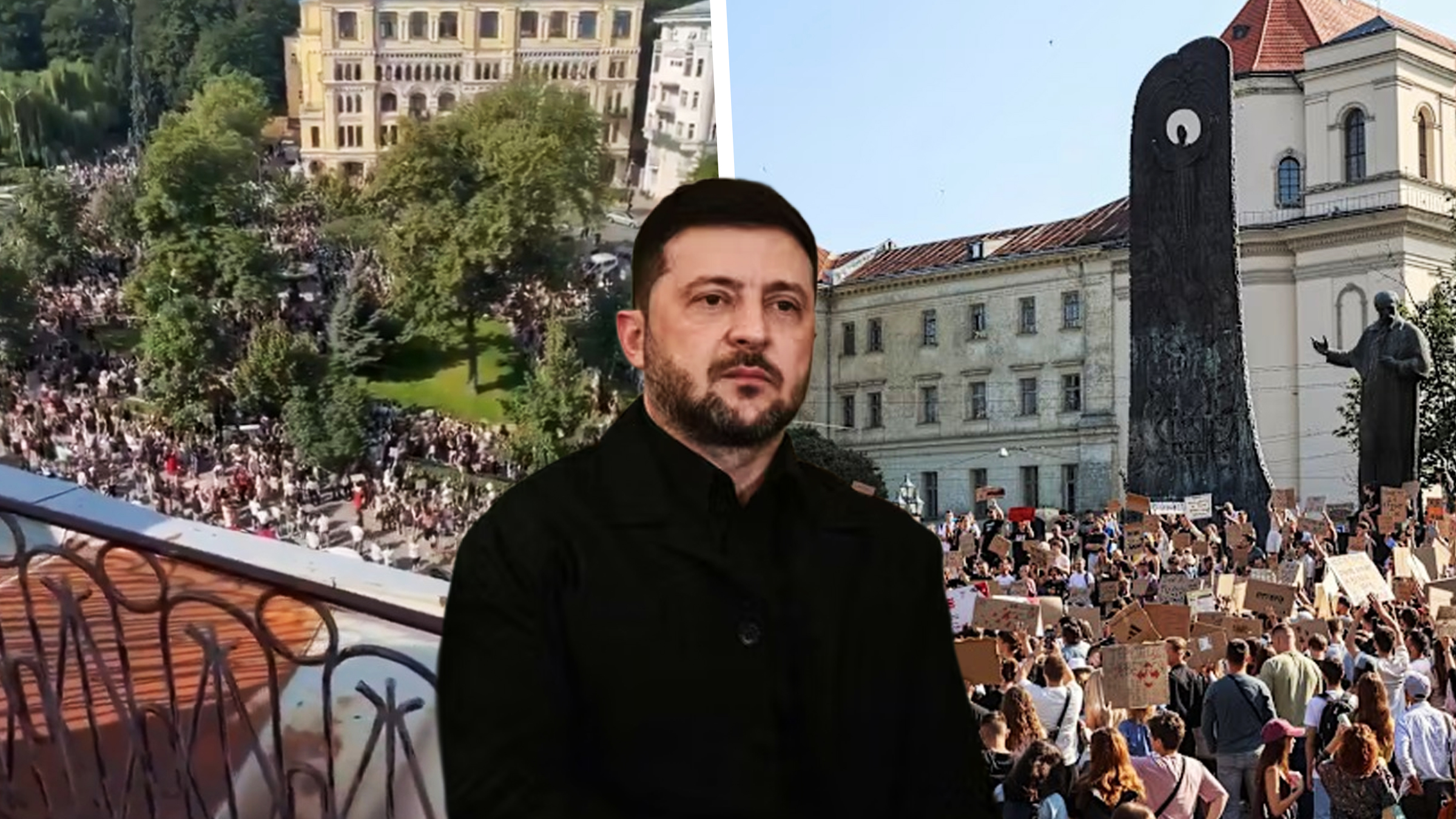 Revoltă rară împotriva lui Zelenski la Kiev după demiterea ministrului Apărării