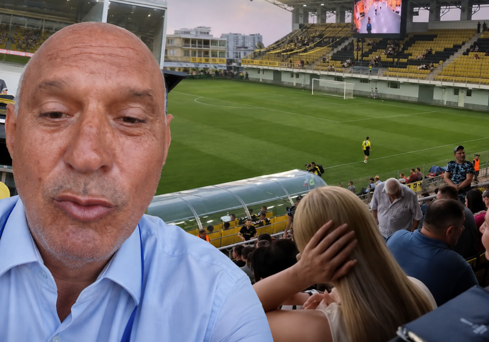 Florin Prunea, derapaj chiar din postura de observator UEFA. A filmat femei în tribună: "E ce trebuie, fratello?"
