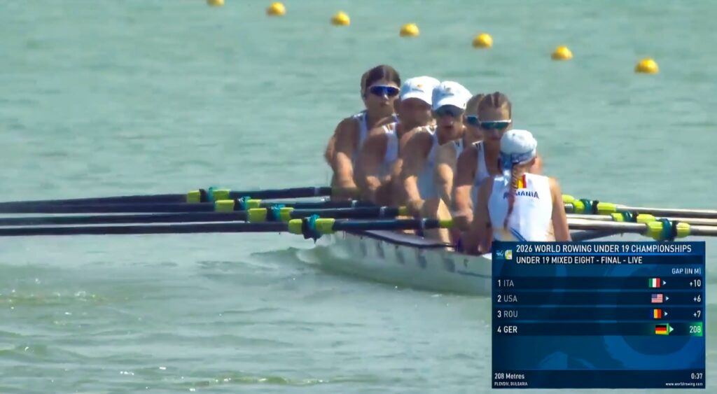 România încheie Mondialele U19 de canotaj cu șase medalii. Argint în ultima cursă de la Plovdiv / Fetele de la 8+1 sunt campioane mondiale