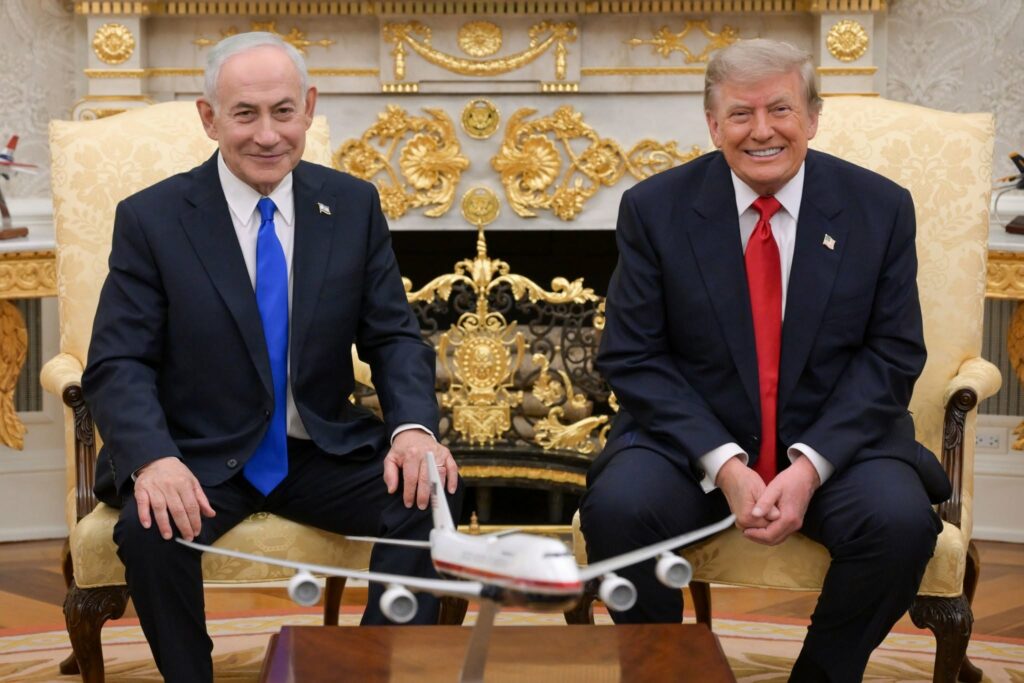 Donald Trump își anunță sprijinul pentru Benjamin Netanyahu, cu nouă zile înaintea alegerilor din Israel