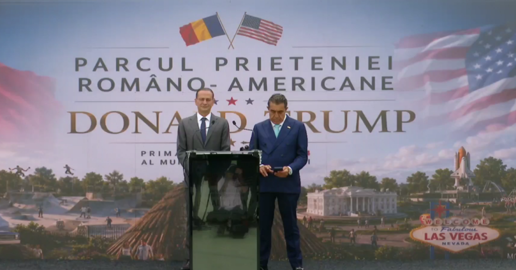 Daniel Băluță anunță când va fi gata Parcul Prieteniei Româno-Americane Donald Trump
